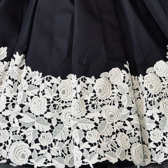 PRADA**Re-Nylon Triangle Logo Embroidery Midi Dress***Size 38 US 2***$7750 - Picture 6 of 16